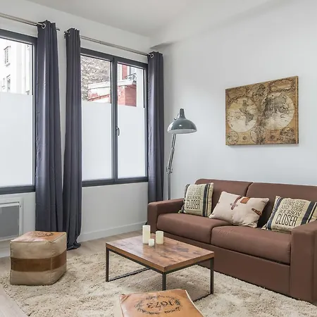 Appartement L'industriel, Loft De 2 Chambres, Saint Charles Paris